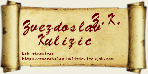 Zvezdoslav Kulizić vizit kartica